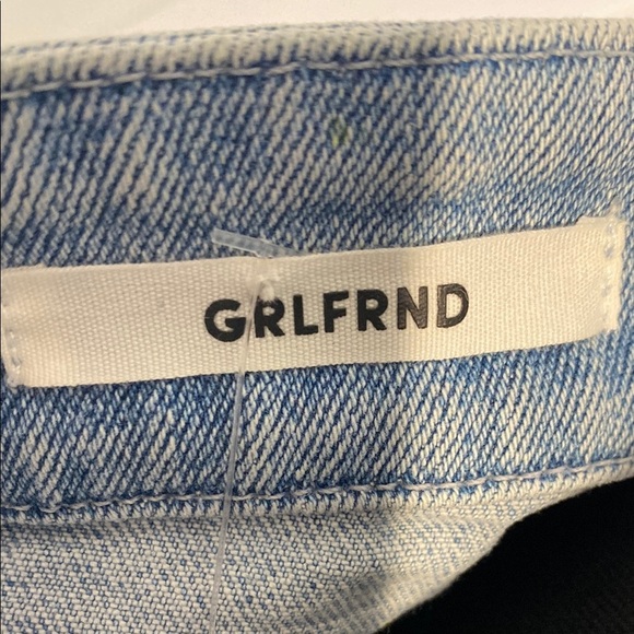 GRLFRND Revolve Petra Denim Mini Dress Hold Tight Button Front Small - Picture 3 of 15